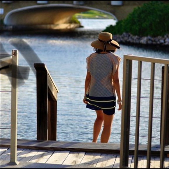 J. Crew 100% Silk Mosaic Mixed Media Print Kimono Cover-Up Dress Blouse Top - Picture 2 of 10